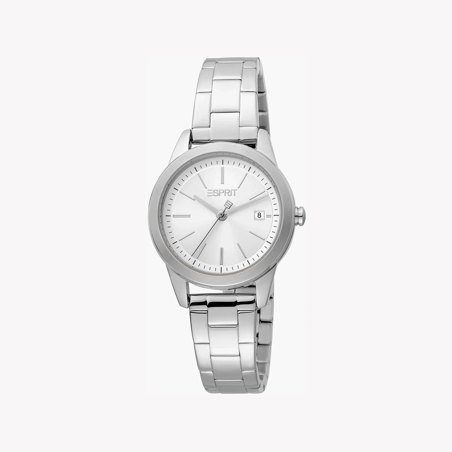 Esprit Women's Silver Stainless Steel Watch, Silver Dial | ES1L065M0045-0