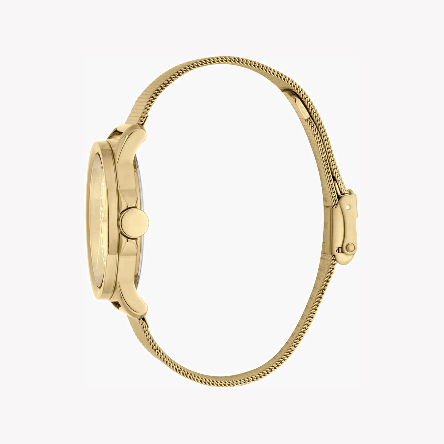 Esprit Women's Gold Stainless Steel Watch, Champagne Dial | ES1L198M0025-1