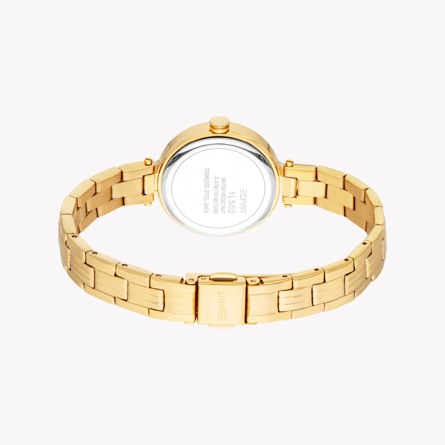 ESPRIT Women's Gold/Dark Green Watch | ES1L502M0035-3
