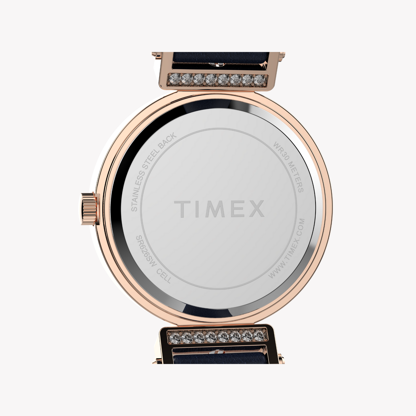 TIMEX Women's Rose Gold, Pink Leather | TW2W96300-4