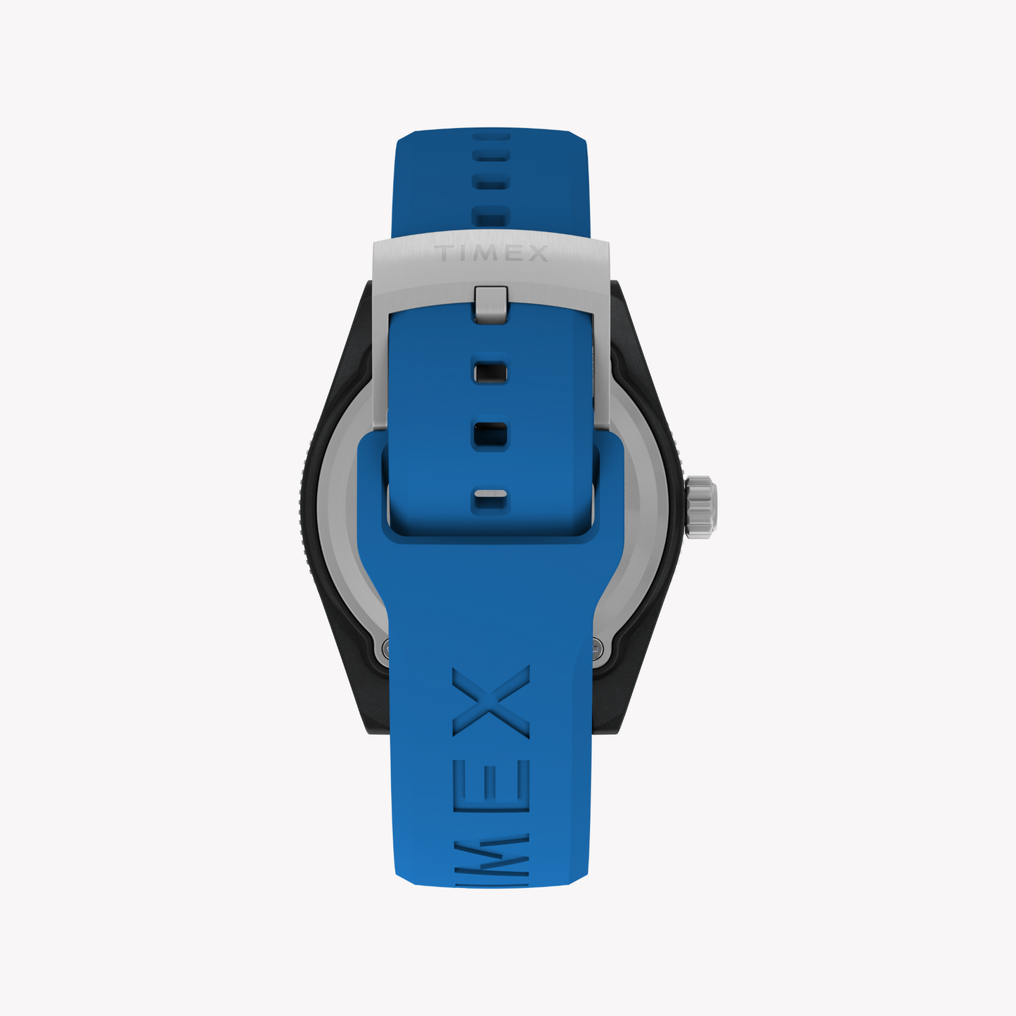 TIMEX Men's Black Resin/Blue Rubber Watch | TW2Y02500-3
