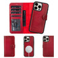 Casper iPhone 14 Series Detachable Leather Wallet Case-16