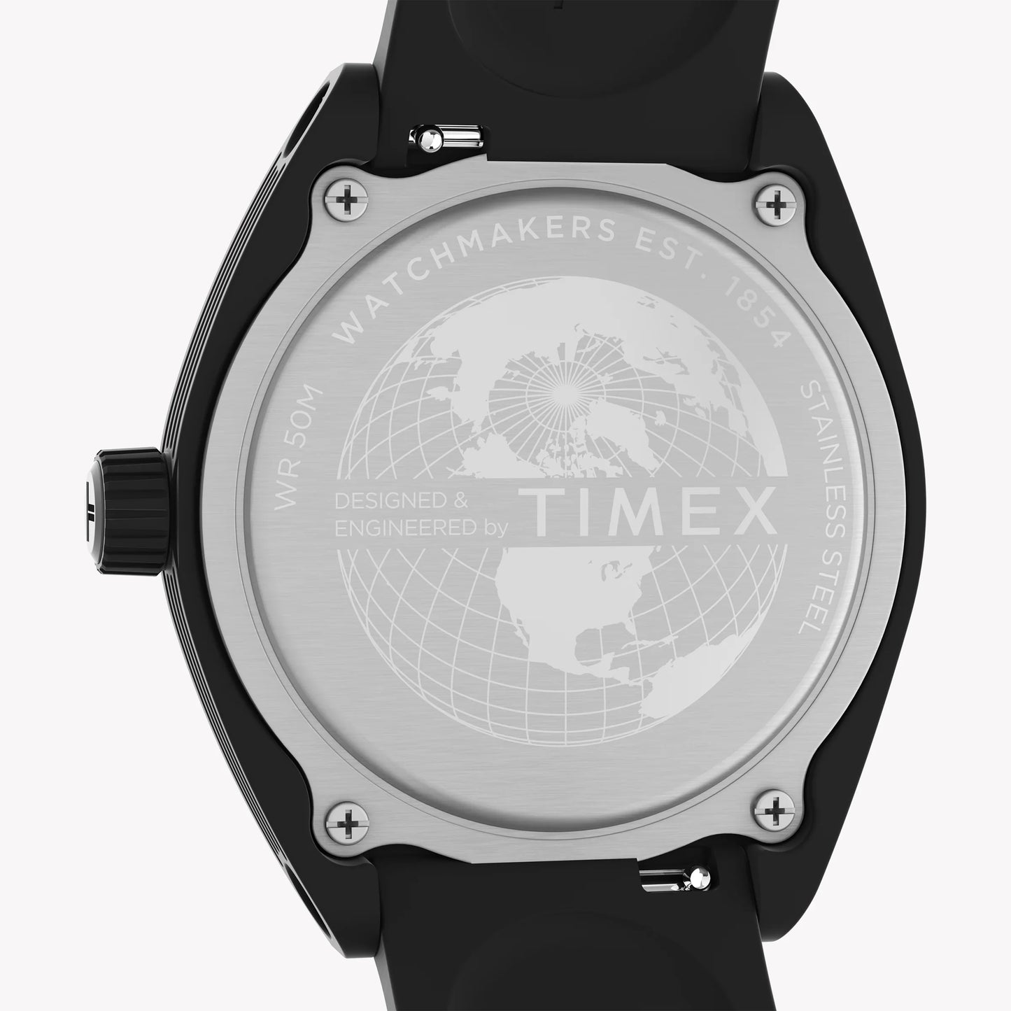 Timex Unisex Eco-Friendly Black Watch, Bio-Based Strap | TW2W42300-3