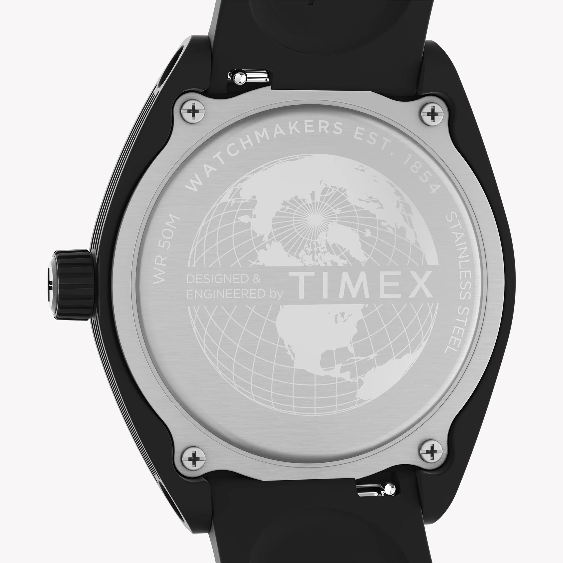 Timex Unisex Eco-Friendly Black Watch, Bio-Based Strap | TW2W42300-3