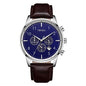 TRNDA Men's Stainless Steel Watch, Dark Blue Dial | TRN-SS43DB-0