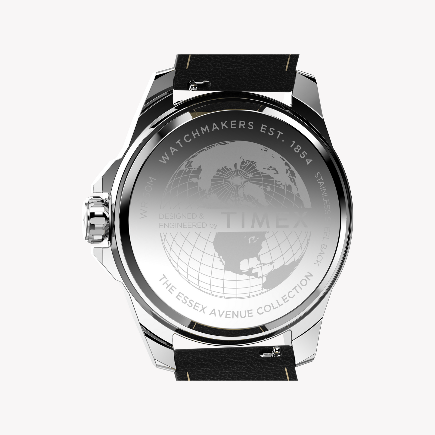 TIMEX Men's Quartz Watch, Silver/Black | TW2W92900-4
