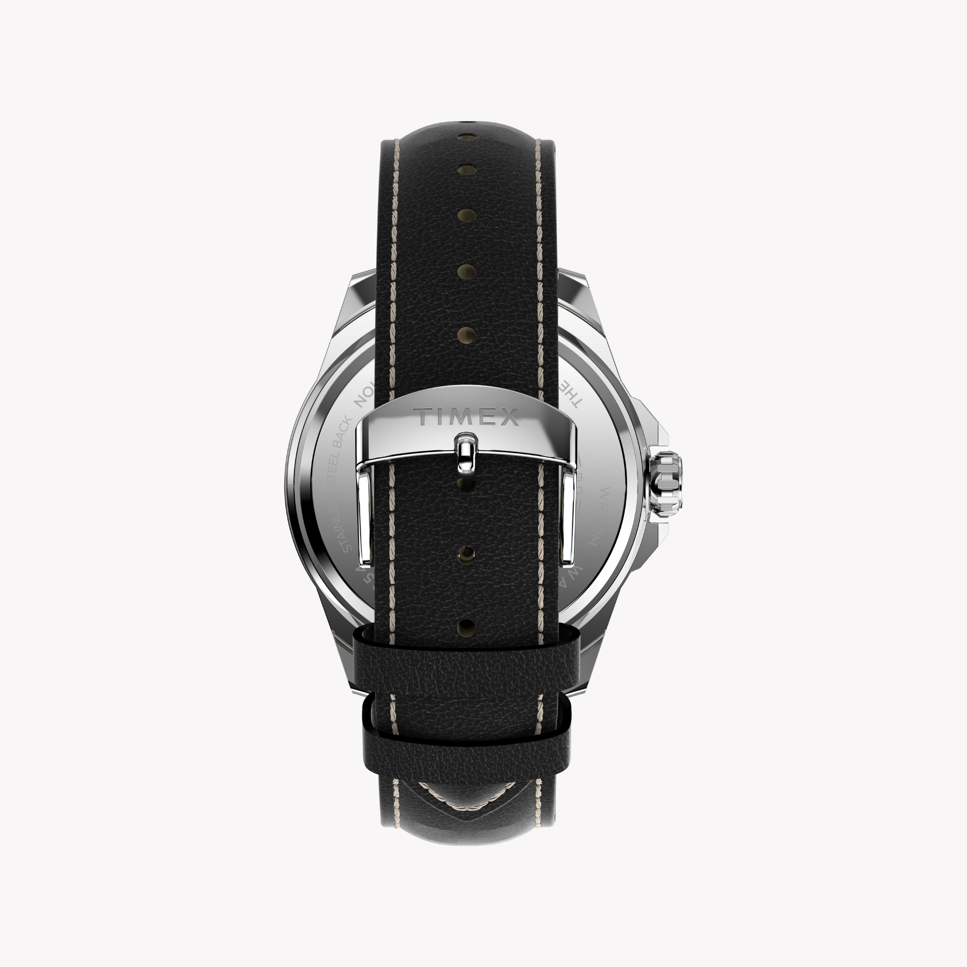 TIMEX Men's Quartz Watch, Silver/Black | TW2W92900-3
