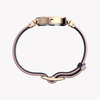TIMEX Women's Rose Gold, Pink Leather | TW2W96300-1