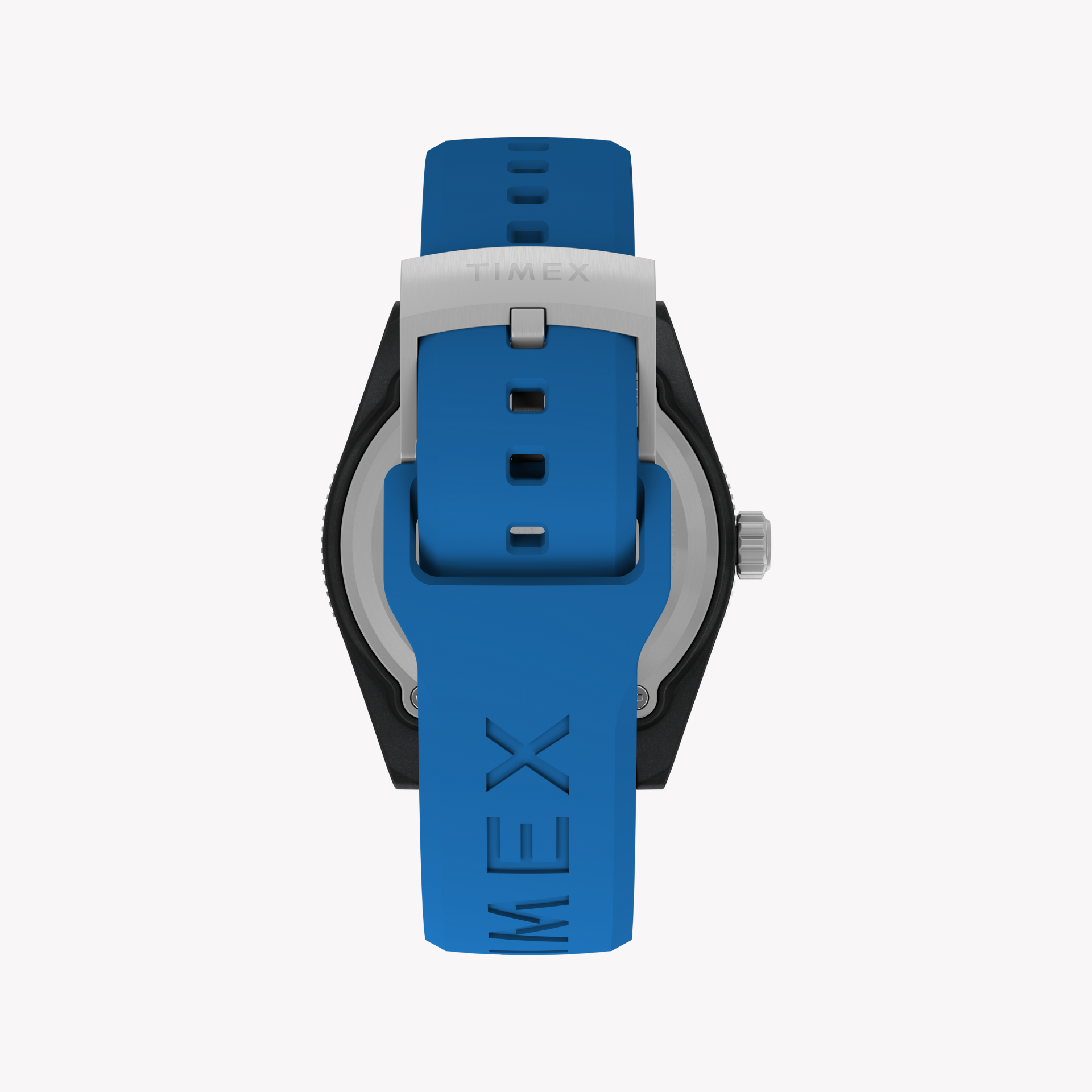 TIMEX Men's Black Resin/Blue Rubber Watch | TW2Y02500-3