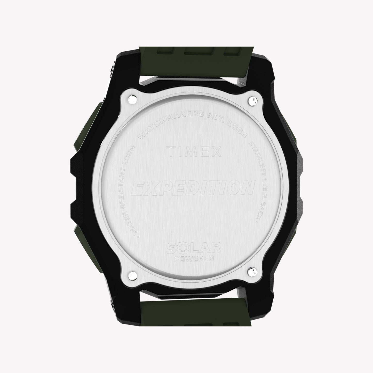 TIMEX Men's Solar Digital, Black/Green | TW4B33700-4