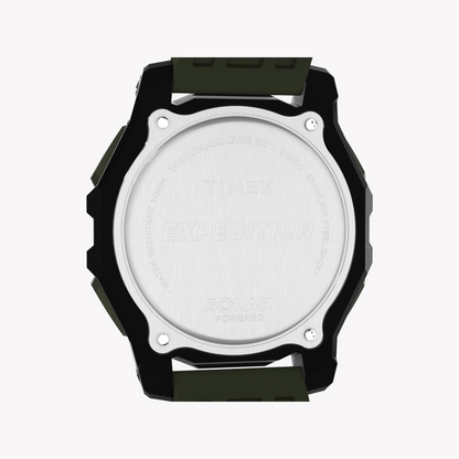 TIMEX Men's Solar Digital, Black/Green | TW4B33700-4