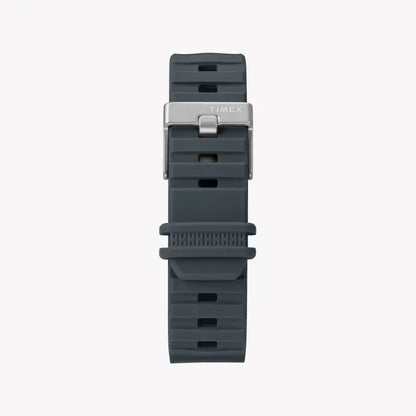 Timex Men's Gray Silicone Watch, Digital Dial | TW5M26700-2