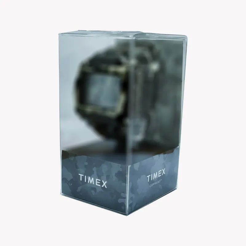 Timex Unisex Brown Silicone Watch, Digital Dial | TW5M35400-2