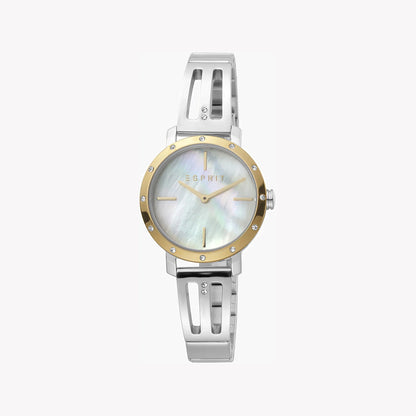 Esprit Women's Stainless Steel Watch, White Mother of Pearls | ES1L123M0078-1