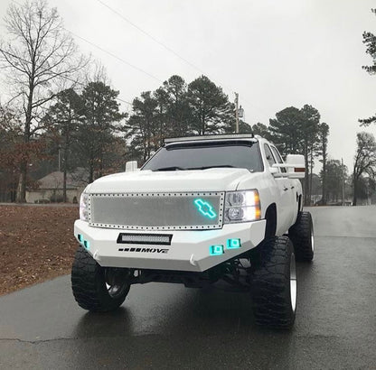 Chevy bowtie emblem/chevy symbol rgb halo with bluetooth controller-1