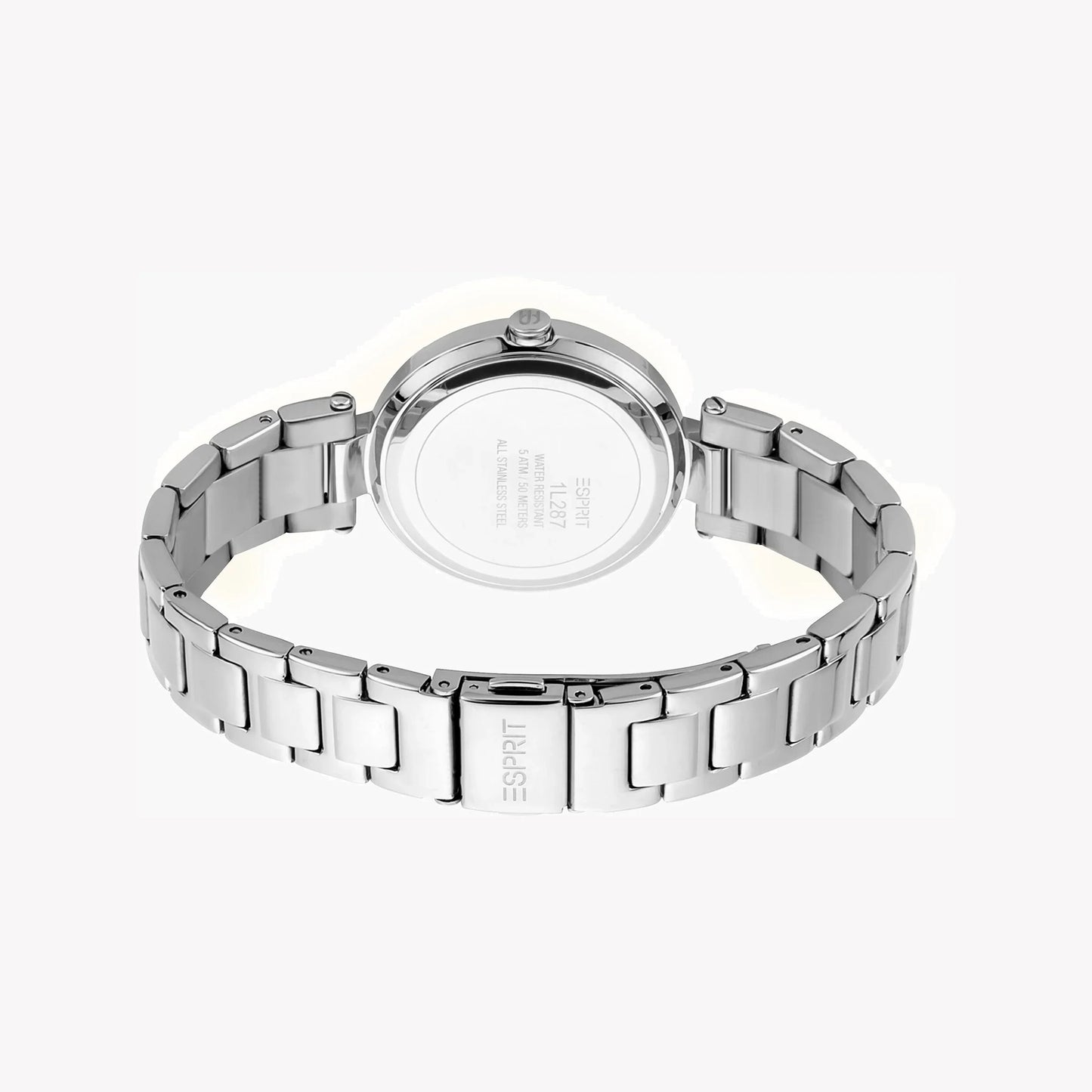 Esprit Women's Silver Stainless Steel Watch, Silver Dial | ES1L202M0035-2