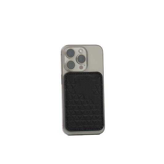 Leather wallet with MagSafe - Diamonds-0
