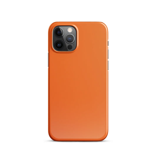 Orange Color Phone case for iPhone-10