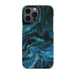 Abstract Blue Phone case for iPhone-21