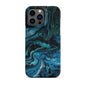 Abstract Blue Phone case for iPhone-29